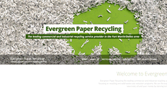 Desktop Screenshot of evergreen-recycling.com